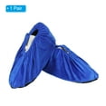 thumbnail image 3 of Uxcell Shoe Covers, 1 Pair Reusable Thickened Shoe Protector Covers for Home Indoor, Blue, 3 of 6