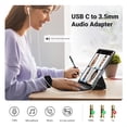 thumbnail image 2 of Adaptador de audio USB C a 3,5 mm Conector auxiliar UGREEN tipo C para auriculares, 2 of 8