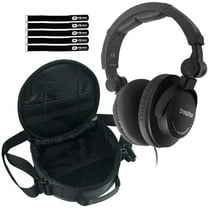 Clutch Stingray Performance DJ Headphones with Headphone Gear Bag Package