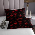 thumbnail image 3 of Erosebridal Gradient Honeycomb Coverlet Set King,Neon Geometry Bedding Set,Boys Room Decorative,3-Piece, 3 of 5