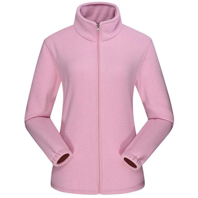 LSLJS Men's and Women's Fleece Winter Breathable Windproof Cardigan Jacket with Warm Tank