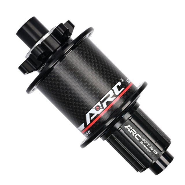 Soidarity Cubo de rodamiento Accesorios mejorados multipropósito Suministros de ciclismo multicolor Reducción de fricción Palanca de liberación rápida Ciclismo 142*12/cubo trasero Soidarity OD026283-09