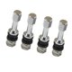 thumbnail image 4 of Kit de 4 Válvulas Válvula Neumático de Goma Coche Ruedas de Motocicleta Metal, 4 of 4