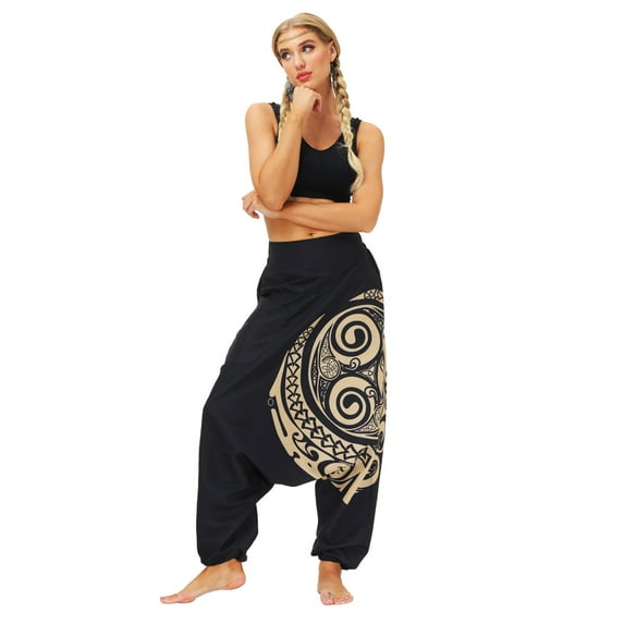 Men'S And Women'S Harem Pants Hip Hop Style Low Crotch Pants Casual Pants For Men And Women
