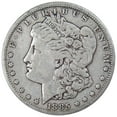 thumbnail image 1 of 1885 Morgan Dollar F Fine 90% Silver $1 US Coin Collectible, 1 of 2
