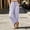 Purple, variant on PWPSG Womens Striped Wide Leg Capri Pants, Drawstring Waist Construction, Breathable Fabric with Relaxed Fit for Resort Casual Gathering Brown M