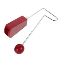 HEATSHAKING 1Pcs Brown Wooden Vibra Slap Percussion Instrument for Handheld Sound and Bands 12.18X5.31X2.55in