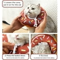 thumbnail image 5 of Adjustable Pet Recovery Collar Cute Pet Donut Collar Soft Collars For Pet Protective After Collars For Cats And Dogs, 5 of 5