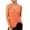 Orange, variant on SHITINN Tops for Women Thick Strap Tees for Women Set Women's Racerback Workout Tank Tops Breathable Lightweight for Running Yoga Gym & Summer Loose Fit Casual Wear