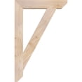 thumbnail image 3 of Ekena Millwork 3 1/2"W x 22"D x 34"H Traditional Slat Smooth Bracket, Douglas Fir, 3 of 4