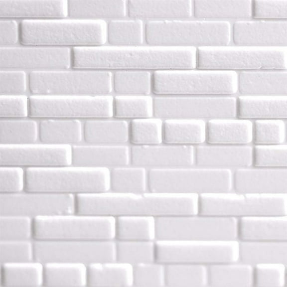 JTT Plastic Pattern Sheets, O Scale, Dressed Stone, 7.5"x12" Sheets, 2 Sheets per Pkg.