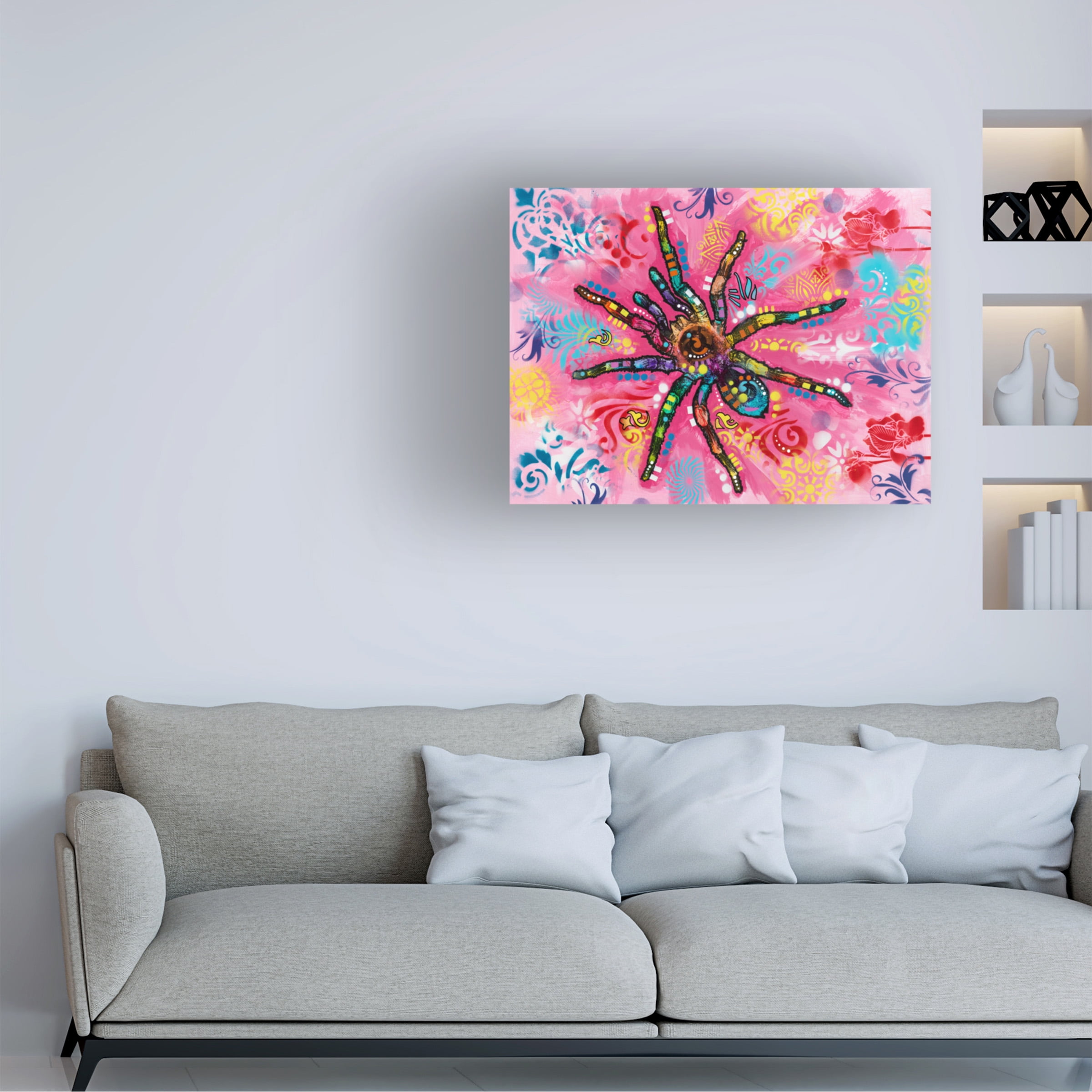 Canvas Wall Art - Dean Russo 'Fuzzy Legs' Wall Art for Living Room, Bedroom, or Office DÃ©cor by Trademark Fine Art - 32 x 24 Inches