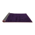 thumbnail image 2 of Ahgly Company Indoor Rectangle Solid Purple Modern Area Rugs, 2' x 3', 2 of 4