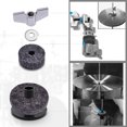 thumbnail image 2 of Graflsoa Premium 18-Piece Drum Cymbal Felt Pad Set - Black, Enhances Sound Quality, Protects Cymbals, Durable and Practical Design for Optimal Performance, 2 of 7