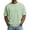 c01Green, variant on USNSM Men's Jacquard T Shirt Casual Faddish Solid Waffle Raglan Short Sleeve Tee Tops Casual Round Neck T-Shirt for Summer Purple S