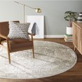 thumbnail image 2 of Nicole Miller New York Kenmare Capri Medallion Area Rug, Gray/Yellow, 7'10" Round, 2 of 5