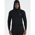 thumbnail image 4 of NELEUS Mens UPF 50+ Long Sleeve Shirts Hoodies Sun Protection Workout Dry Fit,Black,US Size XL, 4 of 7