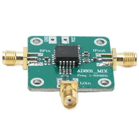 

Fdit RF Mixer Module High Frequency Mixing Board 0.1‑500MHz Electronic Component AD831 RF Mixer Module RF Mixer Board
