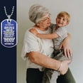 thumbnail image 2 of Guozer Stainless Steel Adhesive Necklace, A Gift From Grandma To Grandson, 2 of 3