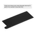 thumbnail image 4 of Uxcell 100pcs Mini Cake Boards, Mousse Cake Cardboards Rectangle for Cake (Black), 4 of 5