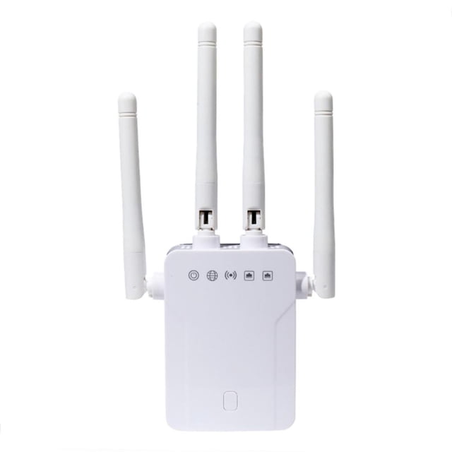 Repetidor Inalámbrico M-95B Para Oficina En Casa, Amplificador De Señal De 300M, Extensor, Enrutador De 4 Antenas, Amplificador Wifi Yuarrent EL017990-05