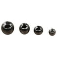 thumbnail image 5 of Juego de 25 cuentas ranuradas para atado de moscas, 3,3 mm (0,13 pulgadas), color negro., 5 of 5