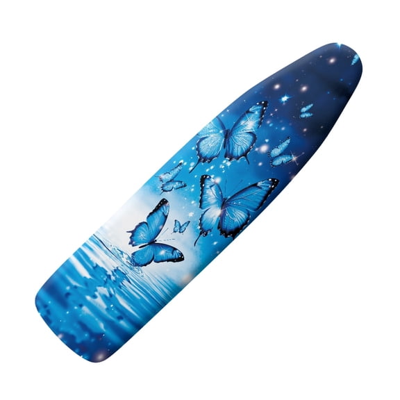 HELLHERO Butterfly Pattern Ironing Board Cover 3 Fasteners Elastic Edge Dustproof Covers Ironing Board Cover for Friends