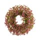 thumbnail image 3 of Corona de puerta elegante y vívida, decorativa, de flores artificiales, corona de verano para Rosa roja, 3 of 9