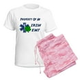 thumbnail image 6 of CafePress - Irish EMT Property Women's Light Pajamas - Women's Short Sleeve Print T-Shirt and Pants Light Cotton Pajama Set, 6 of 7