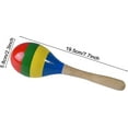 thumbnail image 3 of GHSDFBB Maracas Hand Percussion Rattles, Wooden Rumba Shaker Musical Instrument for Kids Adults, Set of 2 (MRCAS02), 3 of 7