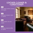 thumbnail image 5 of Topukaiba 100G Leather Cleaner & Conditioner Cream – All-In-One Leather Cleaning, Stain Removal, Waterproofing & Restoration Purple Free Size, 5 of 8