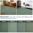 thumbnail image 5 of Large Living Room Area Rug 8x10 - Machine Washable Modern Rugs Boho Neutral Rug Non Slip Non-Shedding Low Pile Farmhouse Carpet for Bedroom Nursery Classroom Dorm 8'x10' Green, 5 of 8