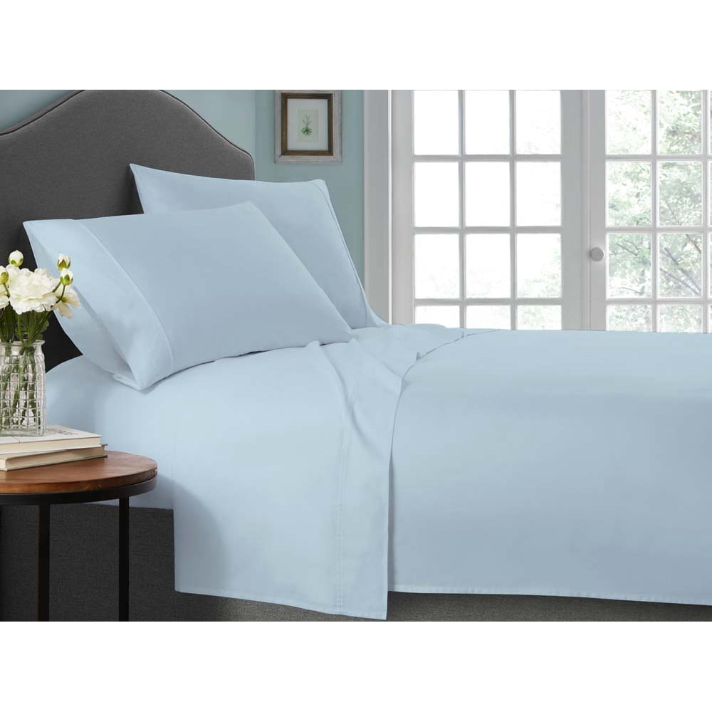 MHF Home 100 Cotton Sateen 400 Thread Count Sheet Set