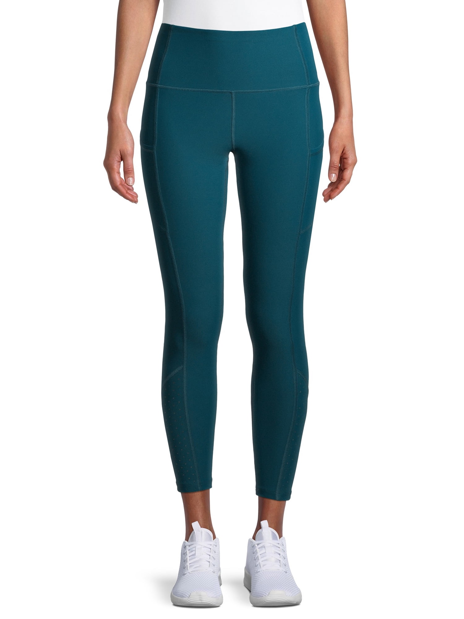 Layer 8 Women's Active 7/8 Pieced Leggings with Pockets