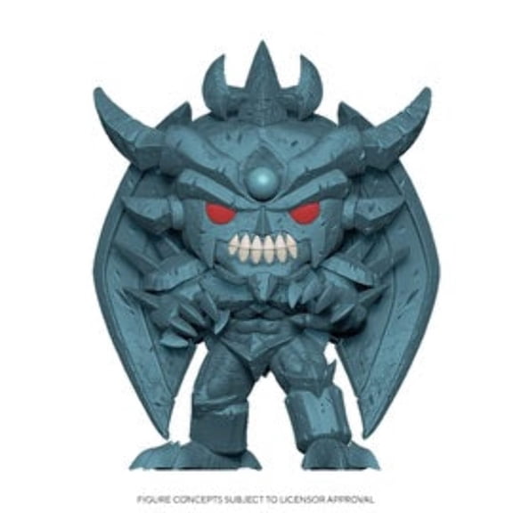 Collectible Funko POP! Animation: Yu-Gi-Oh! - Obelisk The Tormentor (GameStop Round Sticker) #757