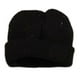 thumbnail image 4 of Figura de acción a escala 1/12, gorro de punto, elegante accesorio realista, disfraz para muñecas masculinas y femeninas, gorro suave y holgado, mini Negro, 4 of 6