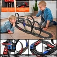 thumbnail image 2 of Slot Car Race Track Set for Kids Boys Ages 6 7 8-12, Battery or Electric Powered Race Car Track Plug in for Kids 6-7, Slot Car Dual Racing Game 2 High-Speed Race Car 1:64 Scale Gift Toy for Boy Girl, 2 of 5