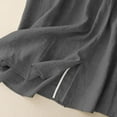 thumbnail image 4 of Aofany Cotton Linen Skirts for Women Summer Casual Flowy Midi Length Skirt Elastic Waist Drawstring A-Line Skirts, 4 of 8