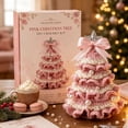 thumbnail image 4 of Crochet Christmas Tree Kit, DIY Beaded Christmas Tree Kit, Crochet Christmas Craft for Adults and Beginners, Handmade Woven Christmas Tree for Christmas Home Decor, 4 of 5