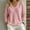 Pink women v neck long sleeve sweater a1, variant on Tusihei Women's V-Neck Long Sleeve Knitted Pullover Tops Solid Loose Casual Sweater Fall Winter Blouse Cozy Knitwear for Office Daily Wear, Navy M