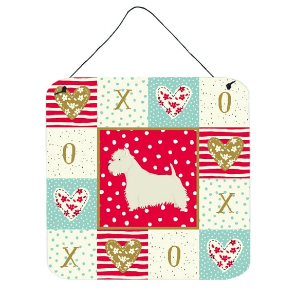 Westie Love Wall or Door Hanging Prints