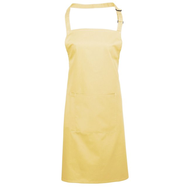 Premier Ladies/Womens Colours Bip Apron With Pocket / Workwear