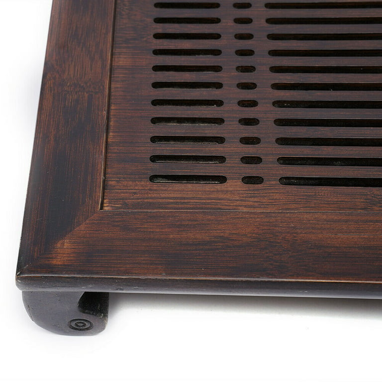 Beautiful Chinese Resin River Bamboo Tea Tray – Multiple Size and
