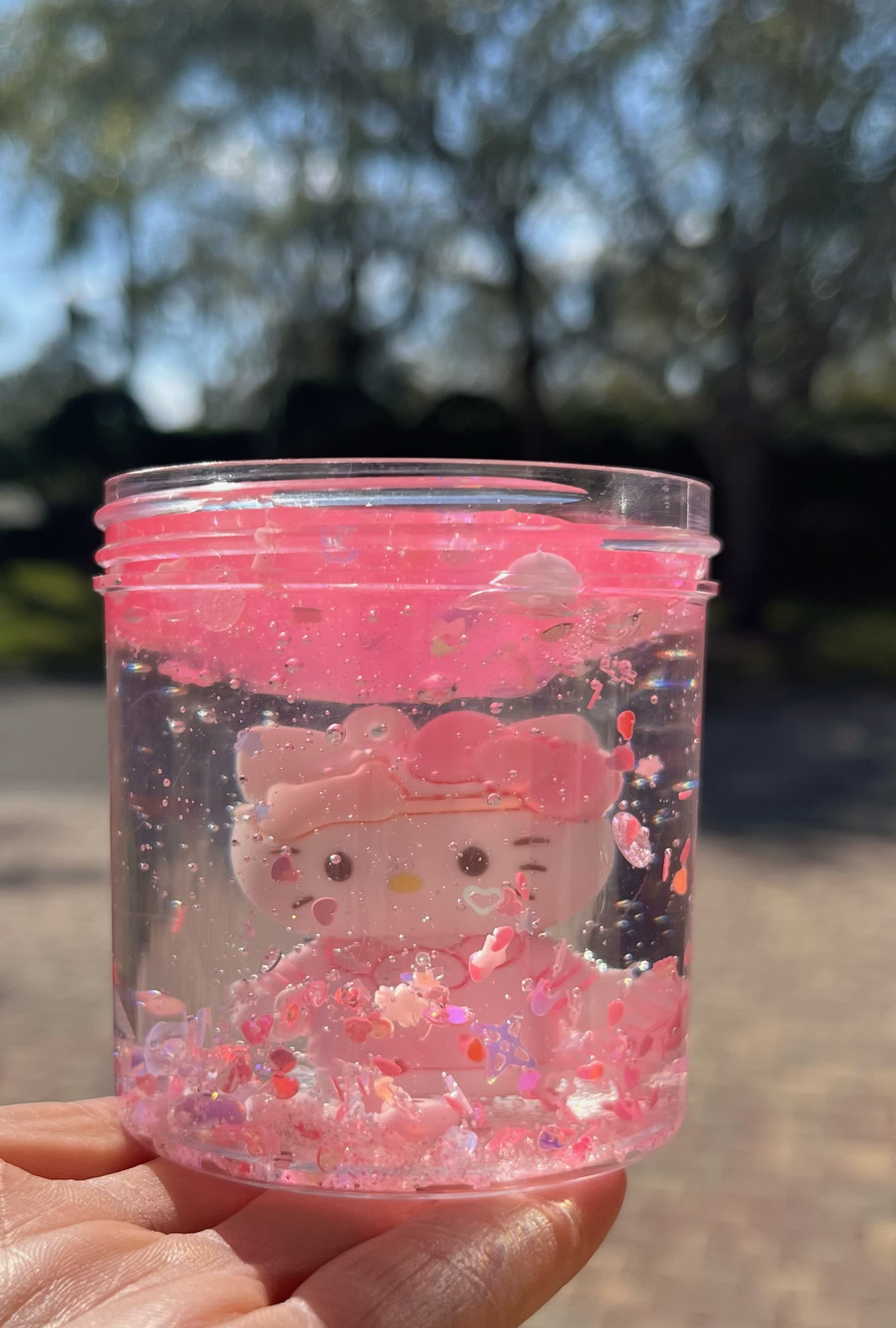 Kitty Slime / Clear Slime / Toys for Kids / Sanrio / Stress and Anxiety Reliever / Party Favor