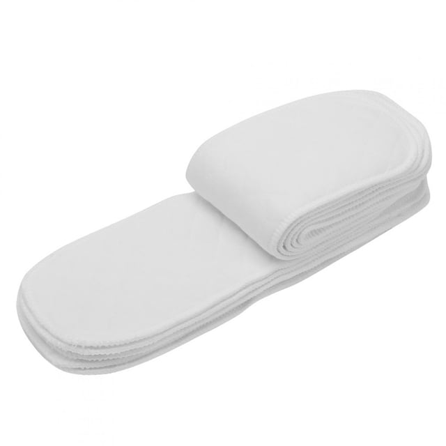 10 Uds. Pañal De Tela Con Forro Para Pañales, Suave Y Transpirable Bebé Niño Pequeño Algodón Moderno Pañal De Tela Inserto Para Pañales