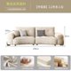 thumbnail image 1 of Velvet Scratcher Cats Living Room Sofa Designer Reception Sleeper Couch Set Living Room Sofa Ergonomic Large Divano Furniture My Lux Decor Round, 1 of 13