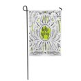 thumbnail image 1 of NUDECOR Rustic Floral Doodles Spring Flowers and Leaves Hello Lettering Garden Flag Decorative Flag House Banner 12x18 inch, 1 of 1