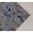 thumbnail image 4 of Concord Global 29557 7 ft. 10 in. x 10 ft. 6 in. Thema Jacobean - Teal, Gray, 4 of 4