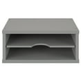 thumbnail image 6 of Ballucci File Organizer, 2-Tier Desk Paper Sorter Letter Tray, Stackable, Gray, 6 of 6