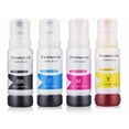 thumbnail image 1 of Compatible with Epson T522 BK/C/M/Y - PREMIUM ink Compatible Ink Bottles Combo - 4 Refill Bottles, 1 of 5